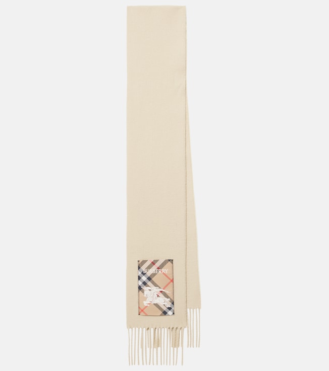 Logo cashmere scarf | Burberry
