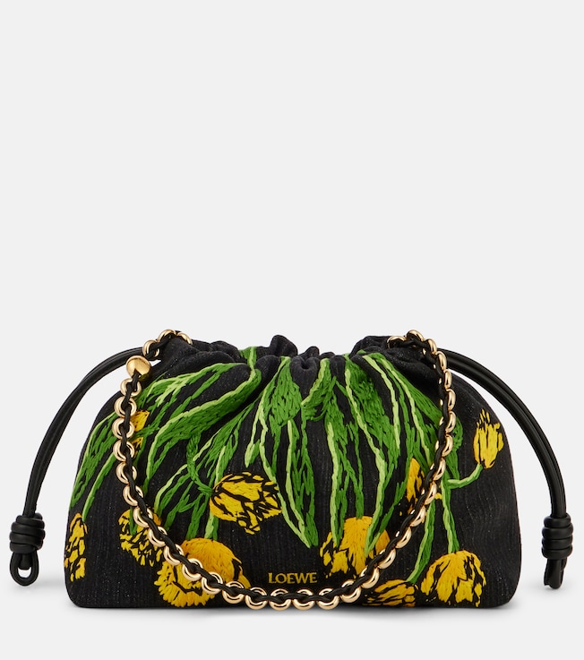 Paula's Ibiza Flamenco Medium clutch | Loewe