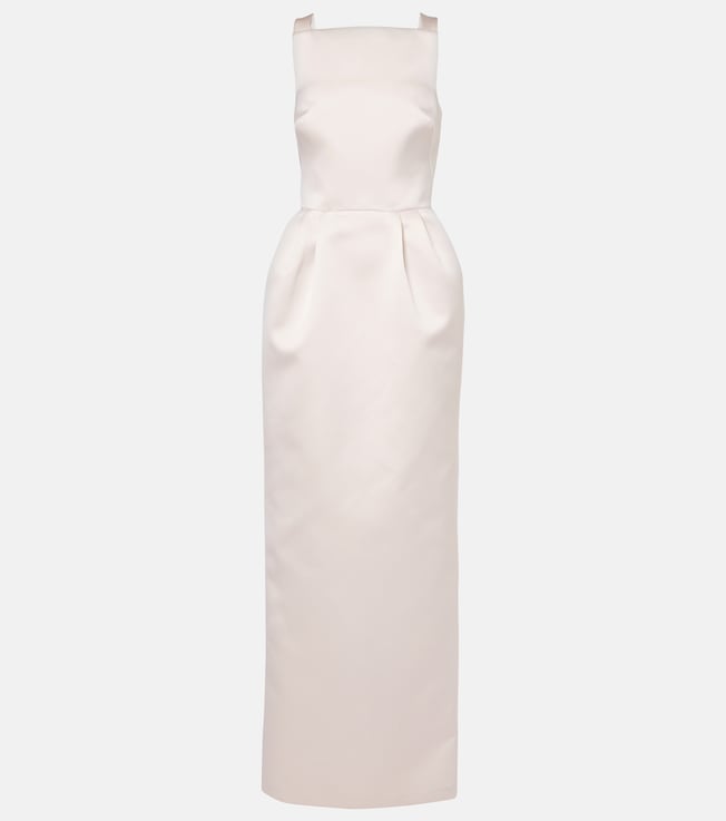 Trecchi embellished satin gown | Safiyaa