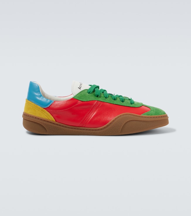Leather and suede sneakers | Acne Studios