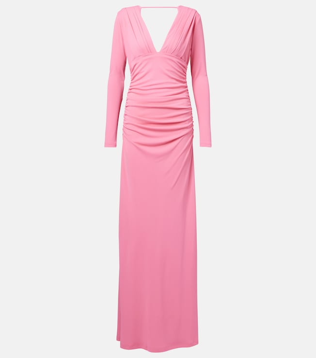 Ruched jersey gown | Carolina Herrera