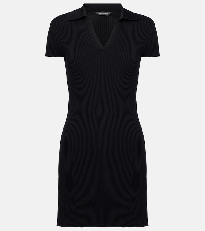 Wool-blend polo dress | Balenciaga