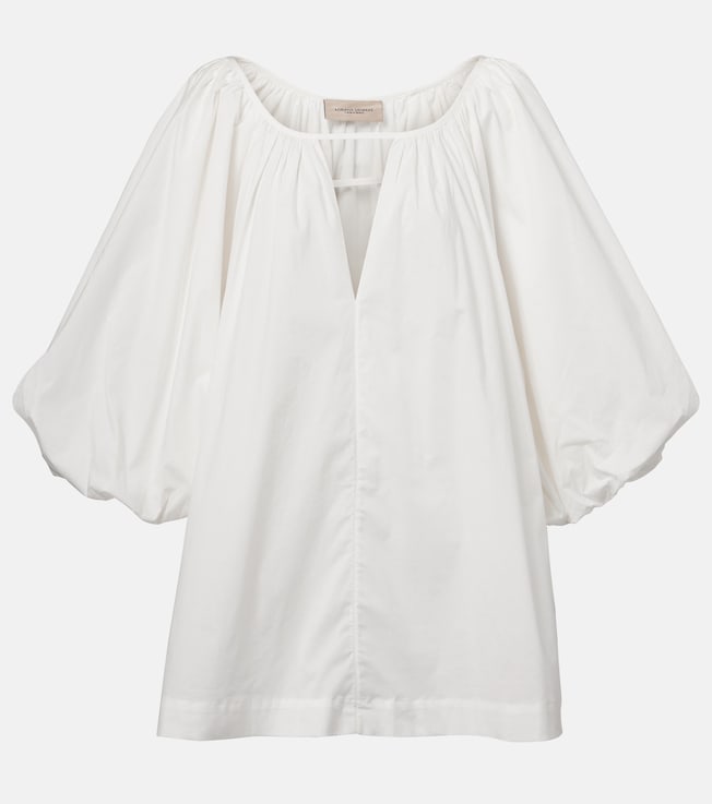 Cotton-blend minidress | Adriana Degreas