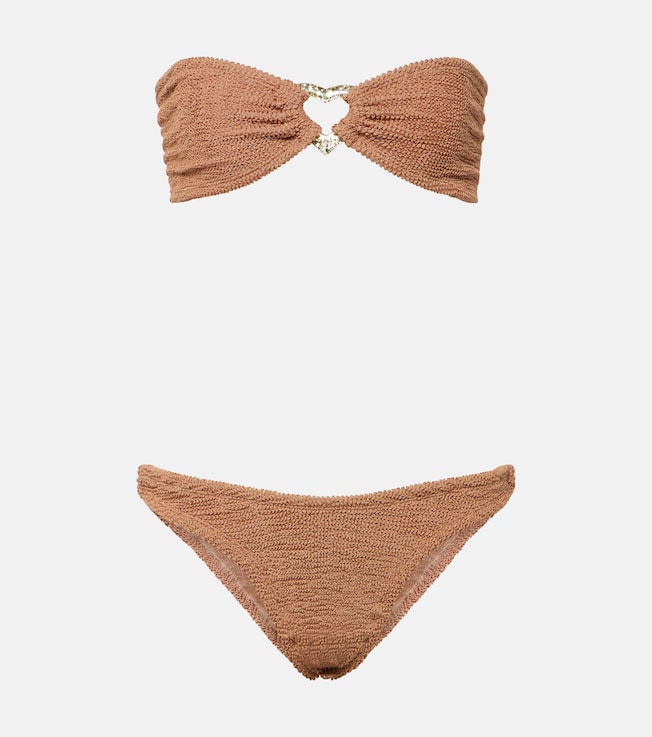 Nicole embellished bikini | Hunza G