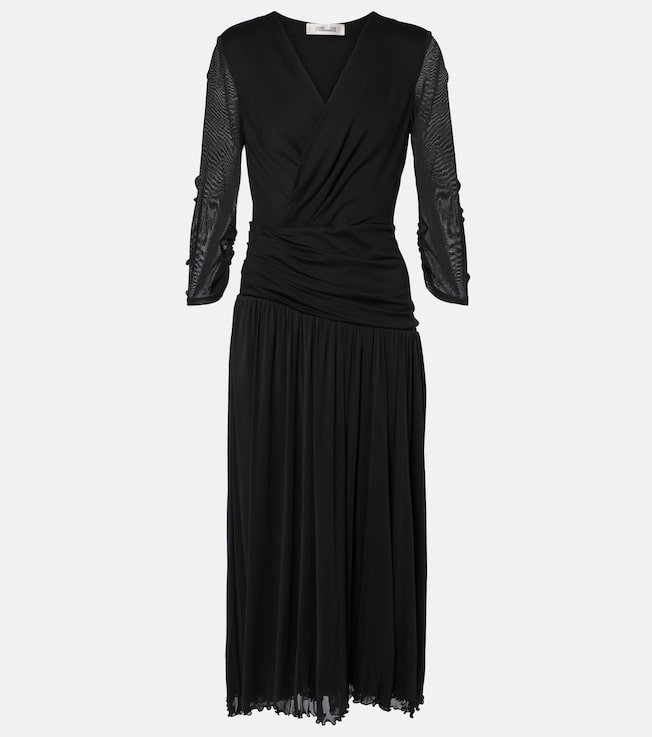 Gaj mesh midi dress | Diane von Furstenberg