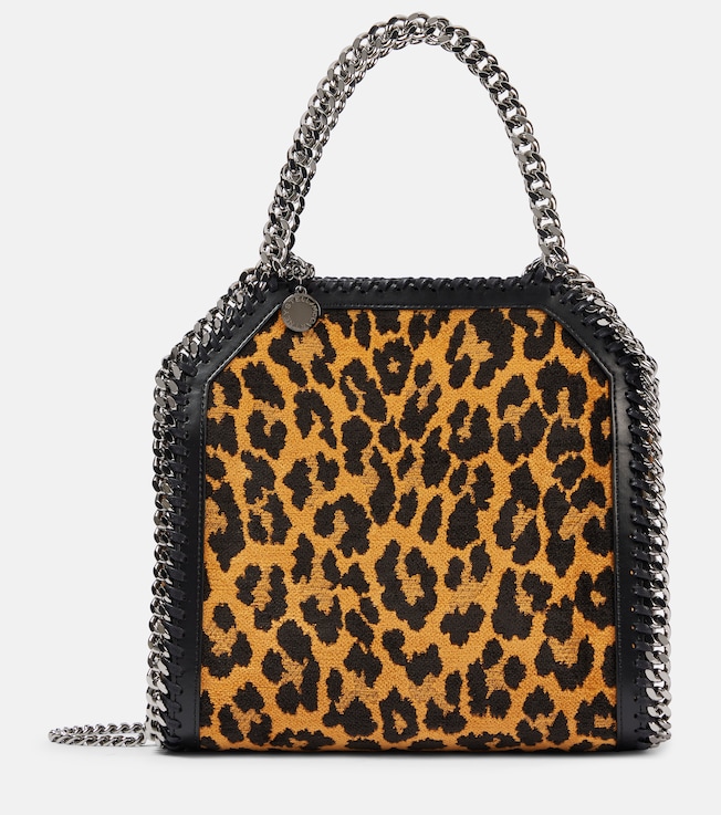 Falabella Mini leopard-print tote bag | Stella McCartney