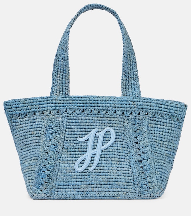 JP Small raffia tote bag | Patou