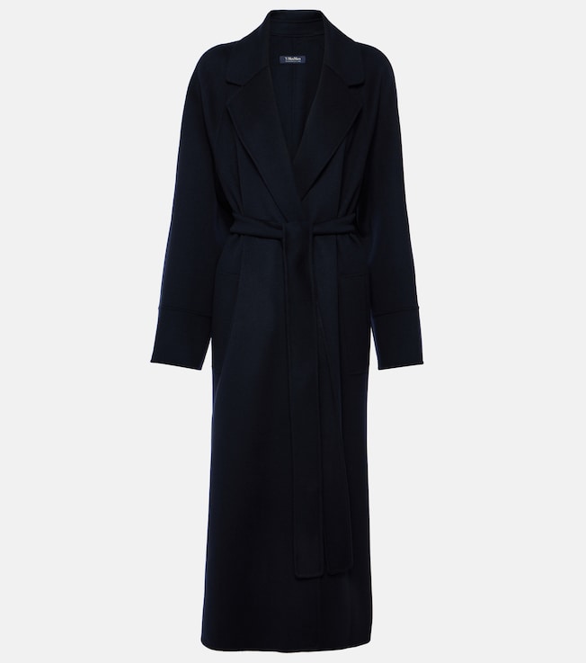 Belted virgin wool coat | 'S Max Mara