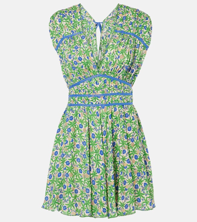 Sasha printed minidress | Poupette St Barth