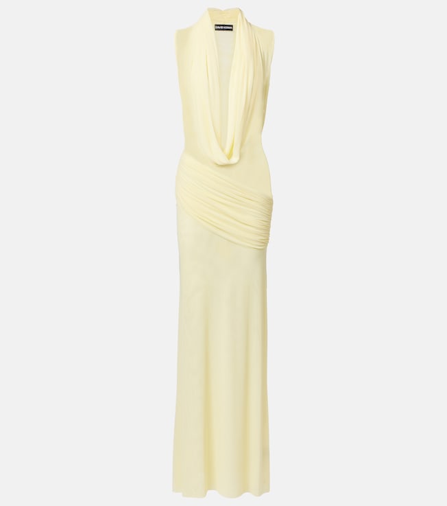 Semi-sheer gown | David Koma