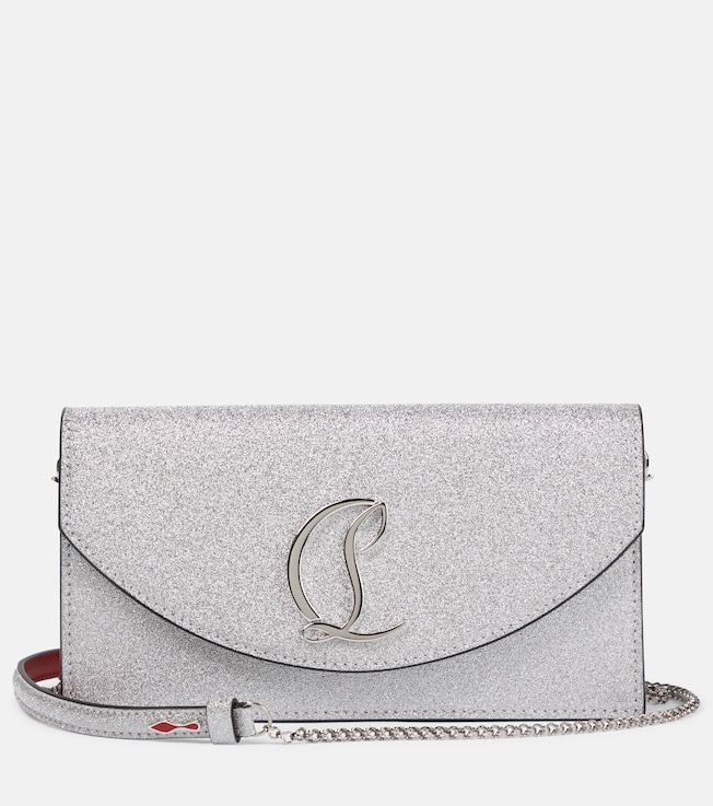 Loubi54 embellished leather shoulder bag | Christian Louboutin
