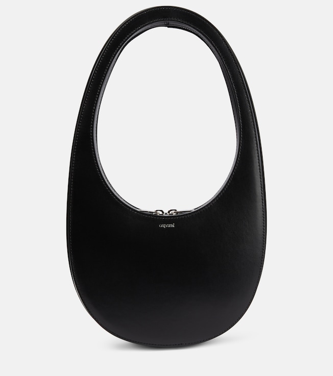 Swipe leather shoulder bag | Coperni
