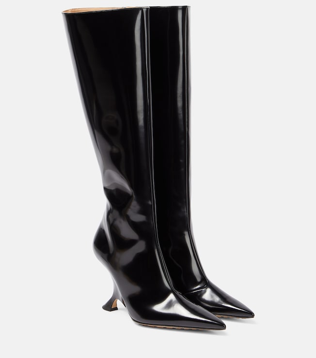Rocket leather knee-high boots | Bottega Veneta