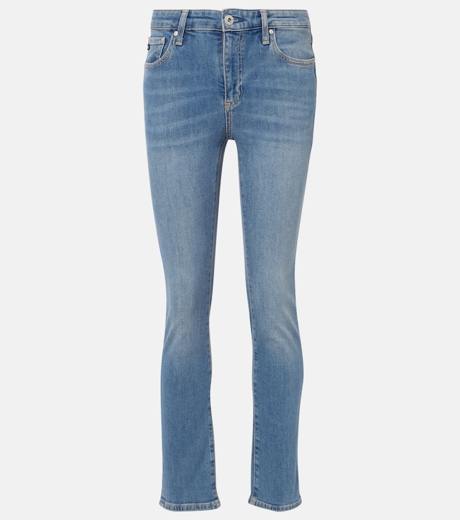 Mari high-rise slim jeans | AG Jeans