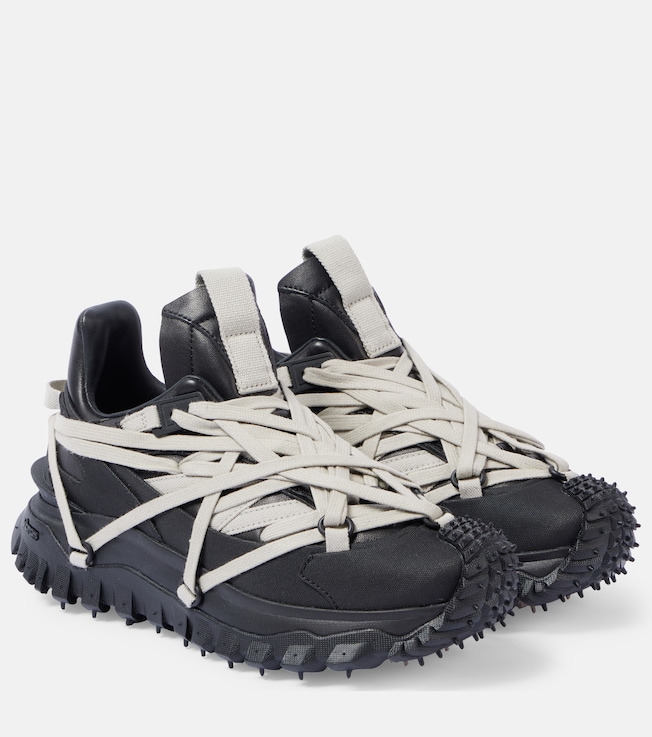 x Rick Owens Trailgrip Megalace sneakers | Moncler Genius