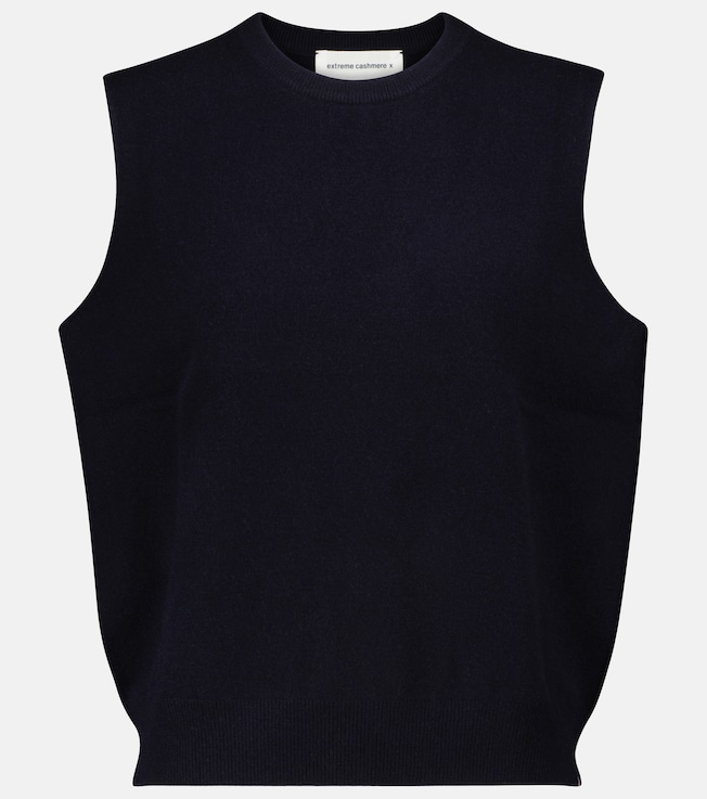 N°156 Be Now cashmere-blend sweater vest | Extreme Cashmere