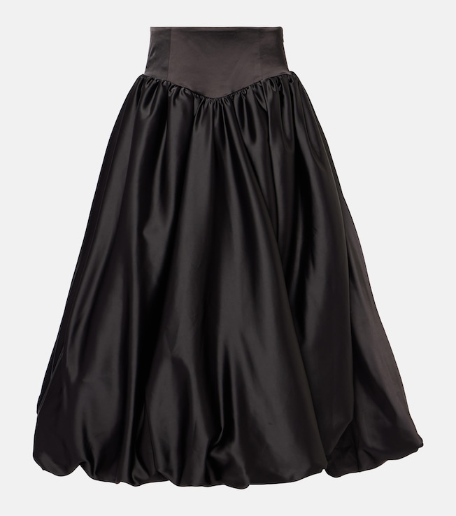 Barrage drop-waist sateen maxi skirt | Entire Studios