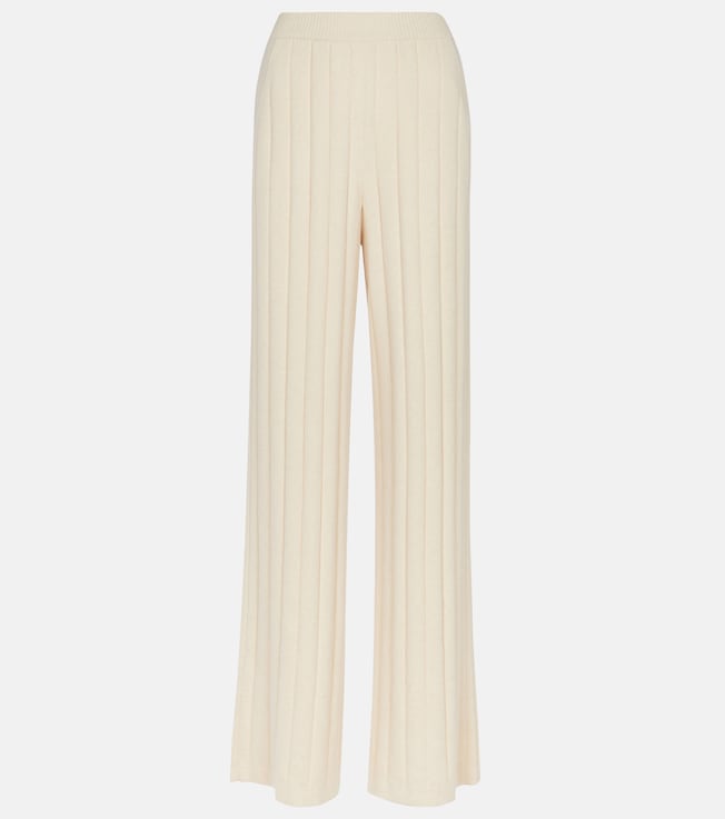 Duca D'Aosta wide-leg cashmere pants | Loro Piana