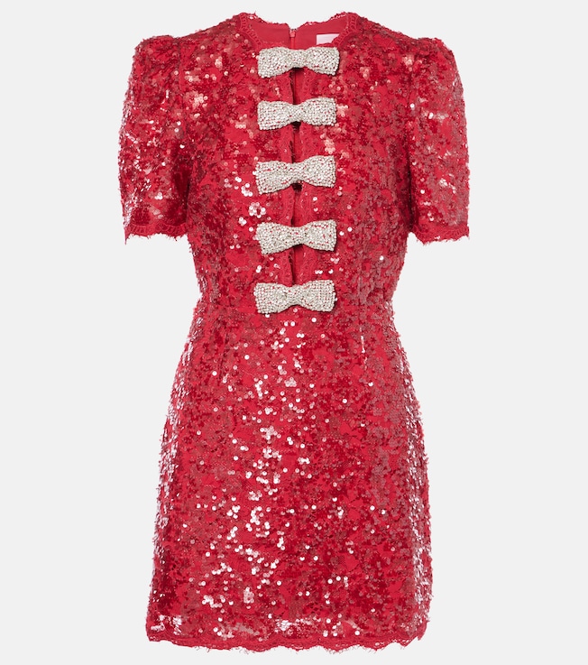 Leyla sequined minidress | Rebecca Vallance