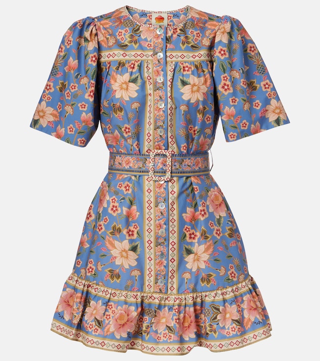 Superbloom Tapestry cotton shirt dress | Farm Rio