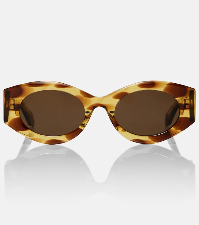 Logo oval sunglasses | Alaïa