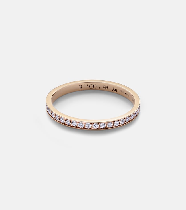 Berbere XS 18kt rose gold ring with diamonds | Repossi