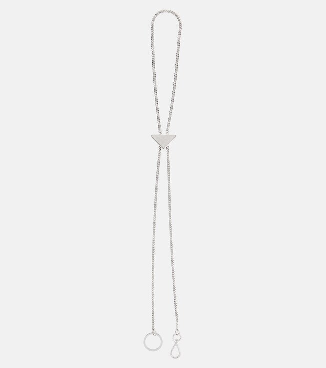 Embellished keychain | Prada