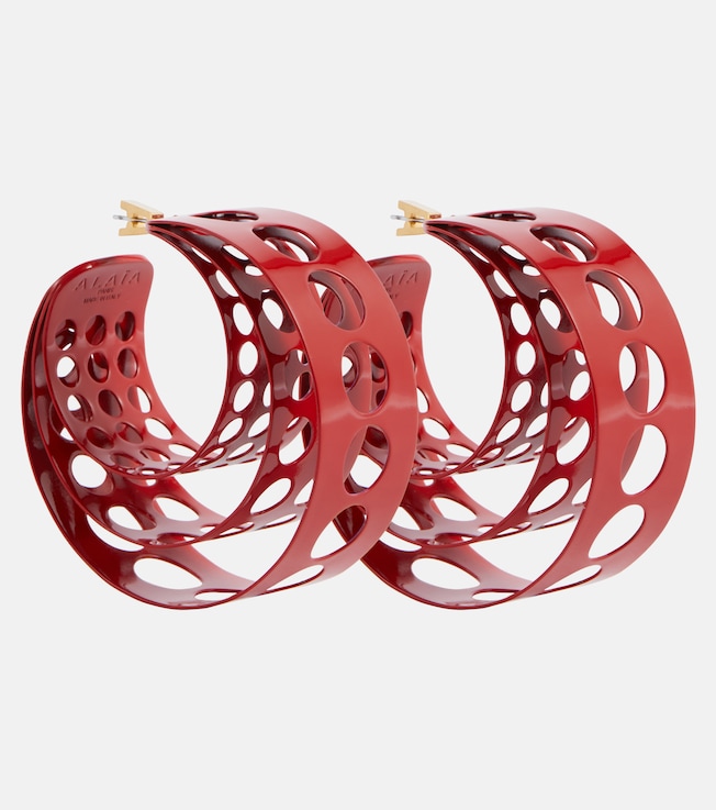 Medium hoop earrings | Alaïa