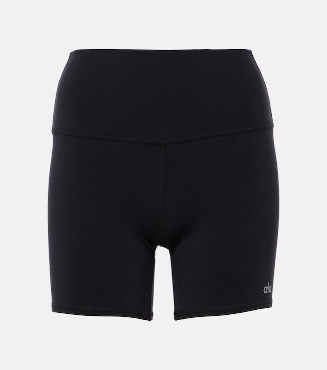 Airbrush high-rise biker shorts | Alo Yoga