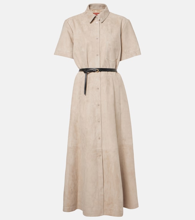 Kiera suede midi dress | Altuzarra