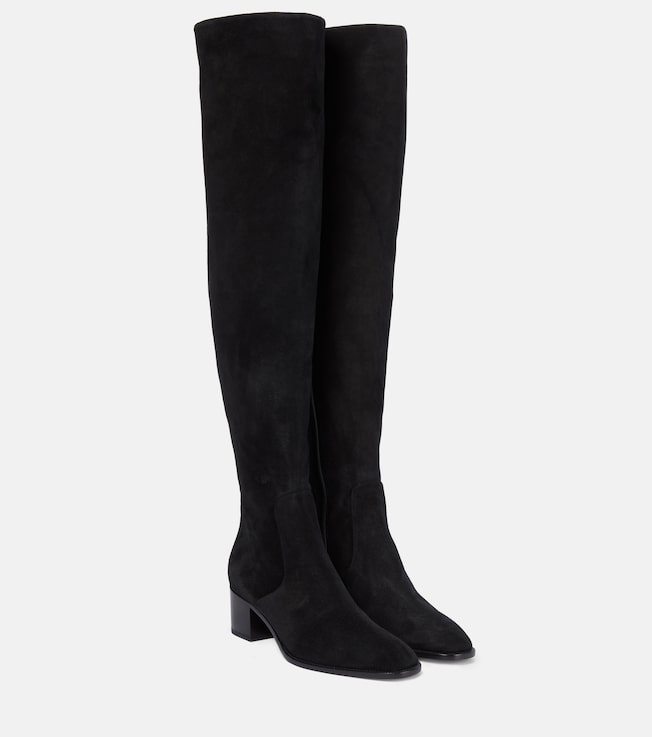 Gazzellou suede over-the-knee boots | Christian Louboutin