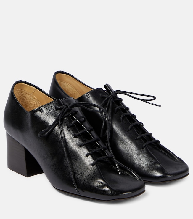 Souris Derby leather pumps | Lemaire
