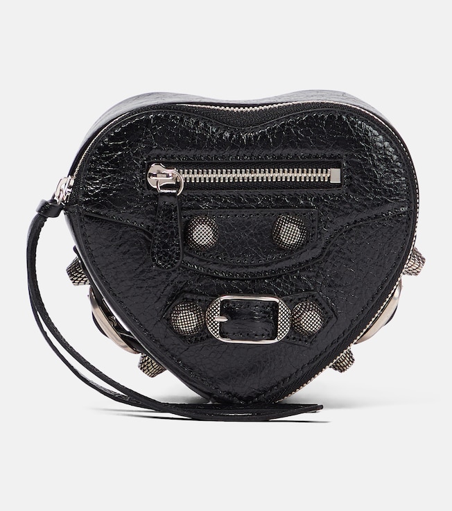 Le Cagole Heart leather coin purse | Balenciaga