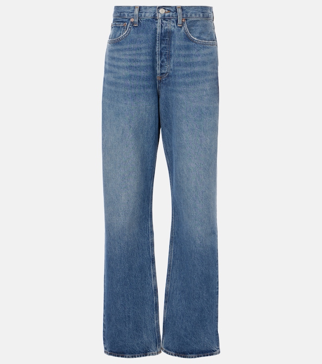 Kelly high-rise wide-leg jeans | Agolde