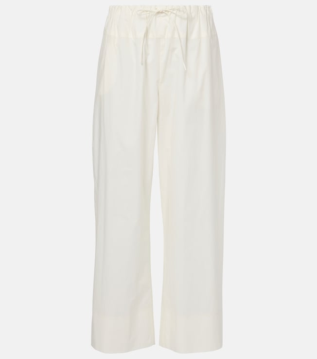 Vieu cotton wide-leg pants | Faithfull