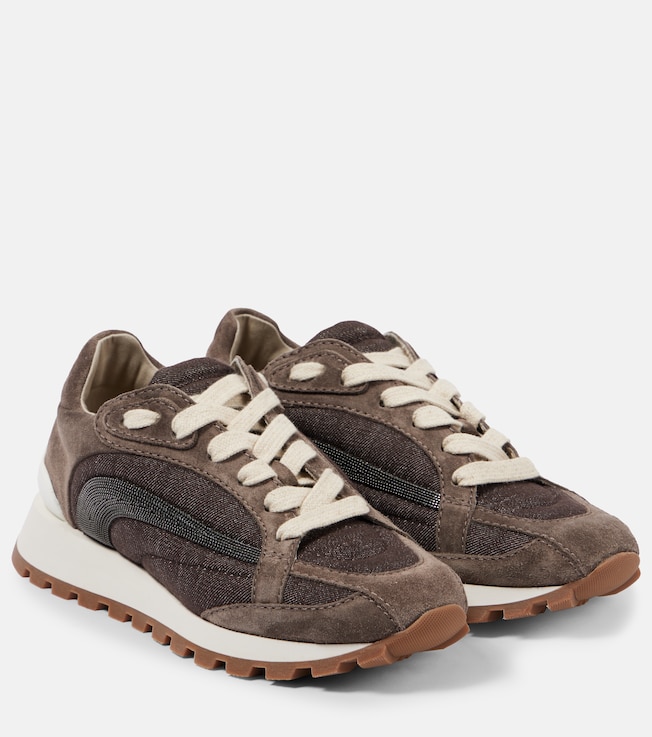 Suede sneakers | Brunello Cucinelli