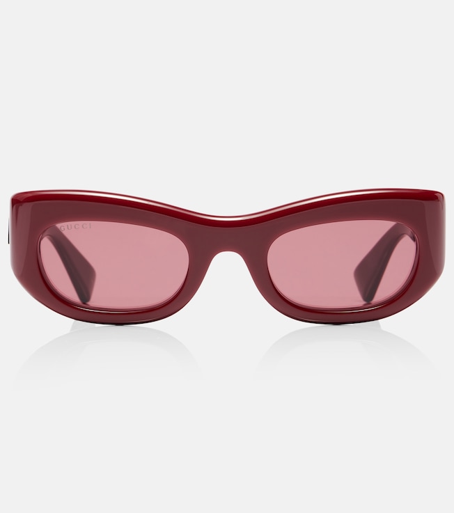Logo rectangular sunglasses | Gucci