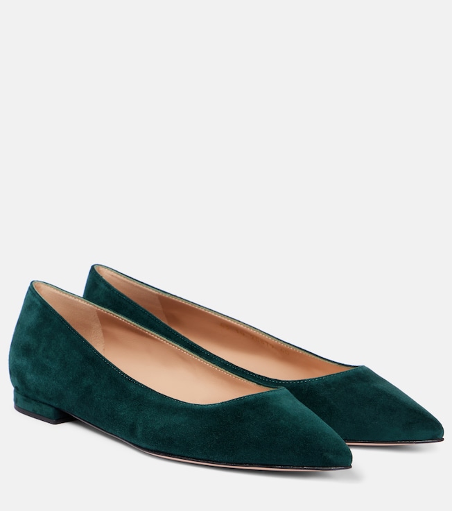 Gianvito suede ballet flats | Gianvito Rossi