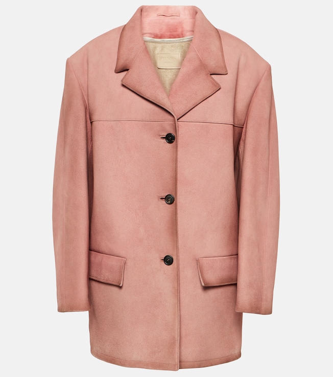 Suede jacket | Prada