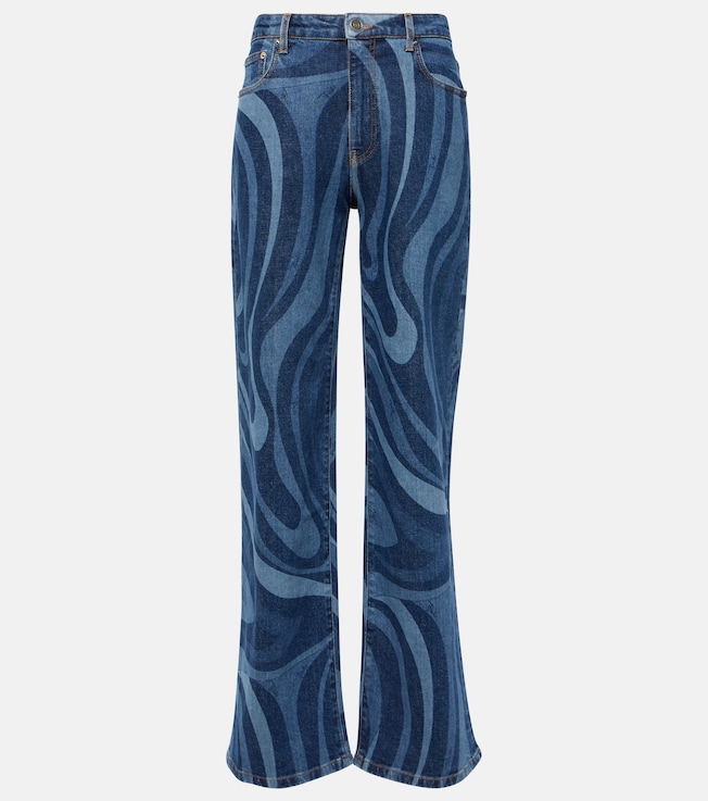 Marmo high-rise straight jeans | Pucci