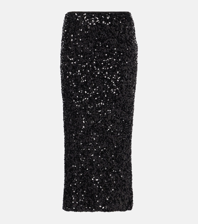 Sequined midi skirt | Rotate