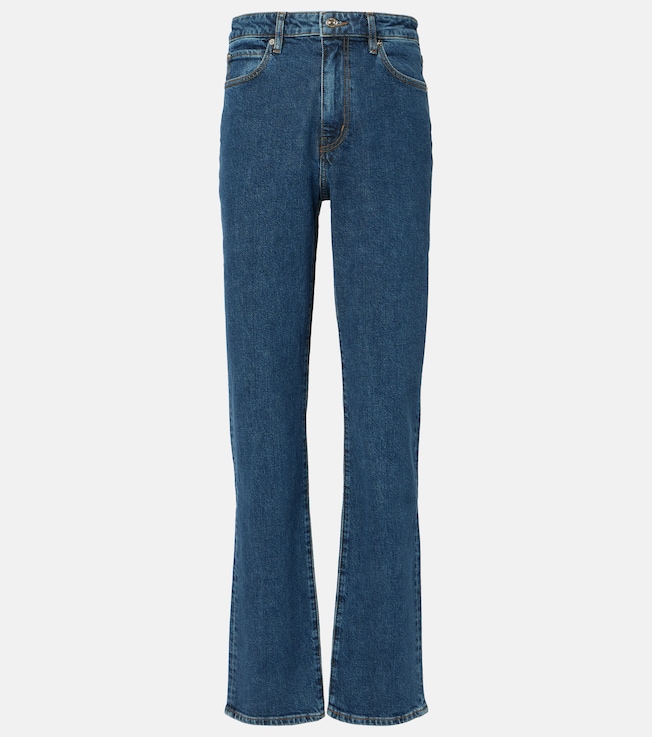 The Ruler high-rise straight jeans | Frame