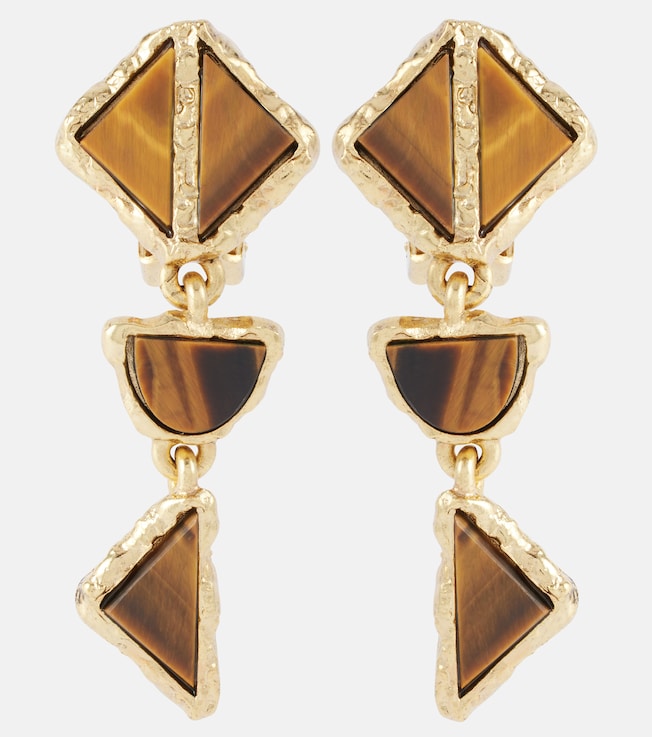 Embellished drop earrings | Oscar de la Renta