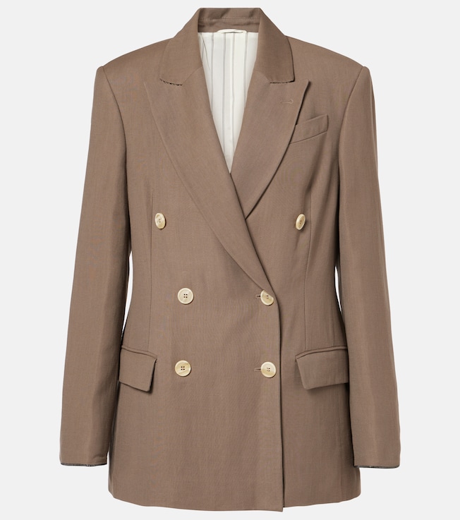 Double-breasted blazer | Brunello Cucinelli