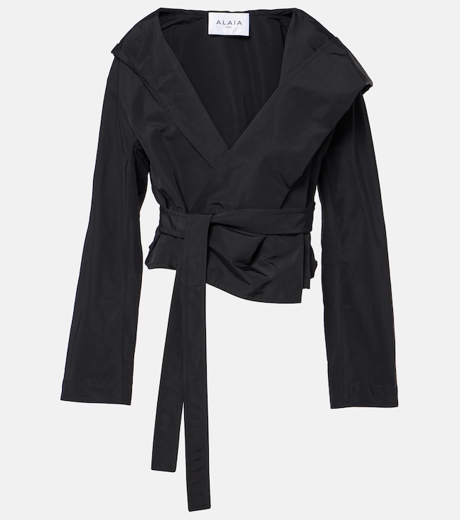 Hooded wrap jacket | Alaïa