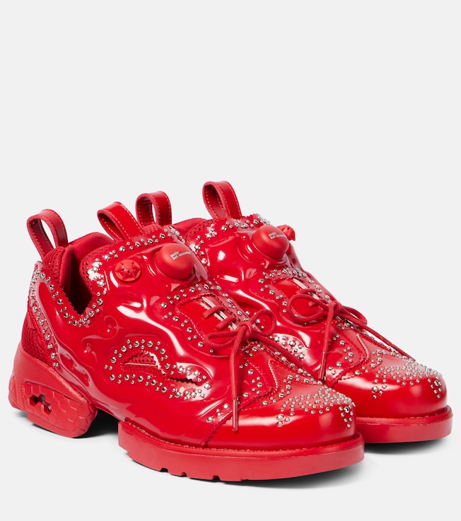 Studded brogue sneakers | Noir Kei Ninomiya