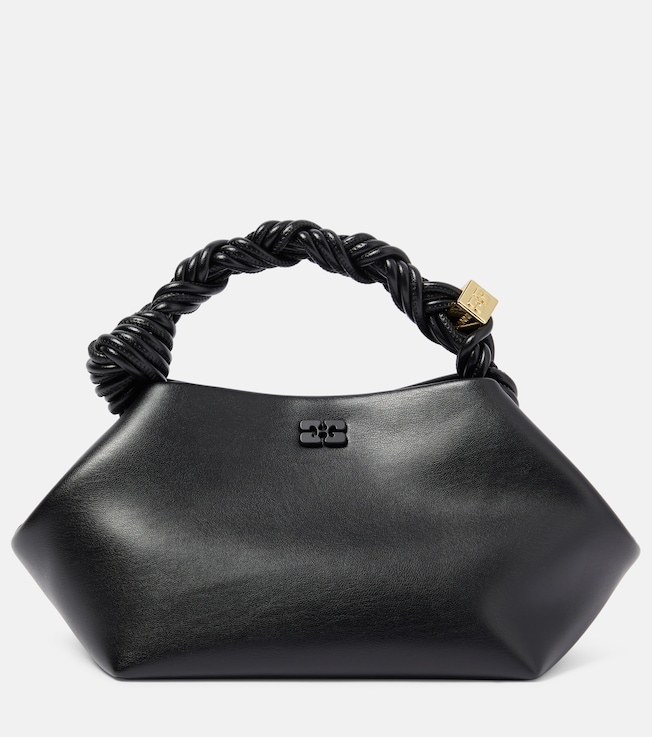 Bou Small leather shoulder bag | Ganni
