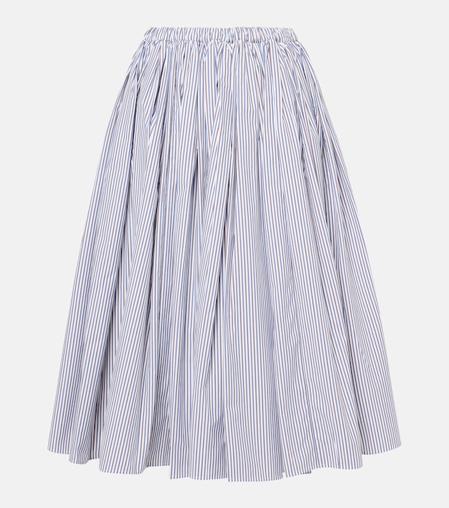 Striped midi skirt | Prada