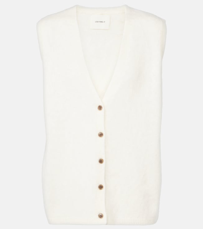 Astrid cashmere sweater vest | Lisa Yang