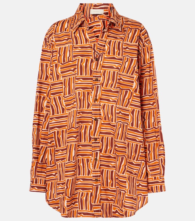 Striped cotton poplin shirt | Faithfull